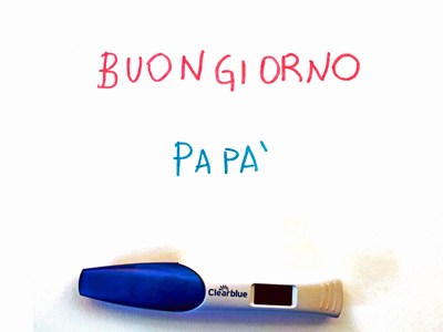 Il test di gravidanza in cui ho scoperto di diventare papà