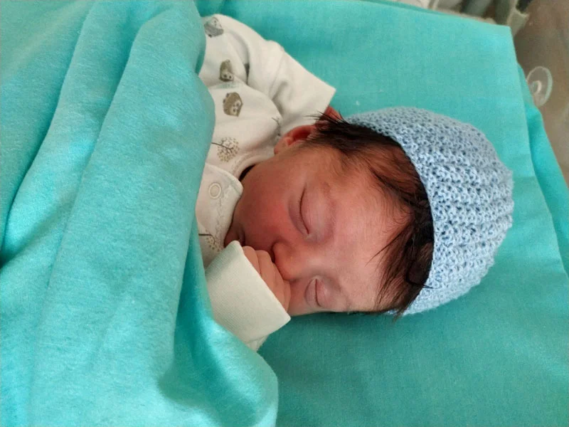 "Damiano appena nato"